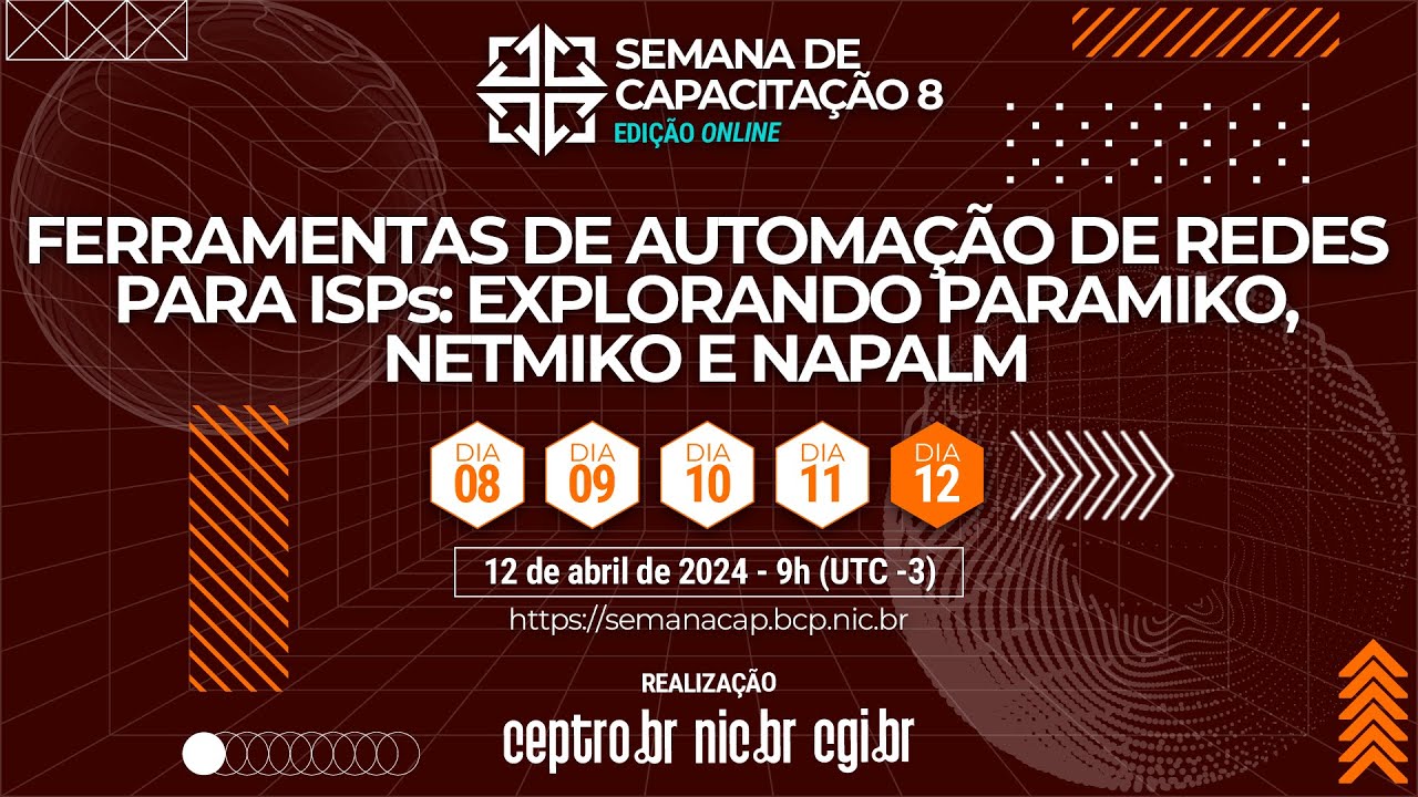 Semana de Capacitação On-line - edição 8