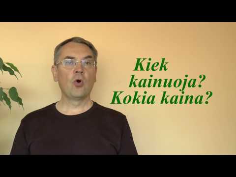 LITHUANIAN LESSON 131 - TO PAY - Mokėti, atsiskaityti (Part 2)