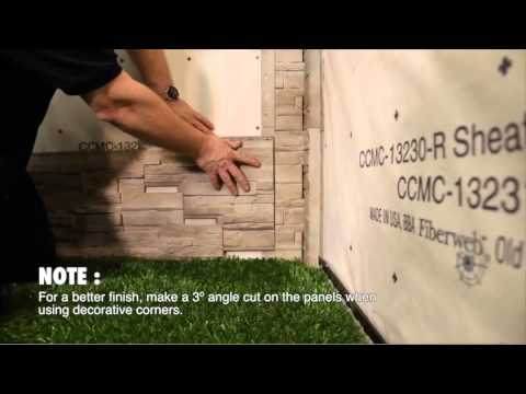 How to Install Stone Wall Panel