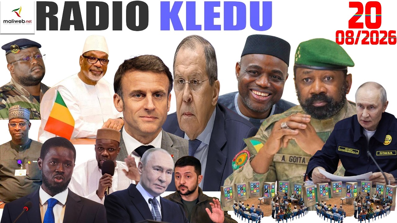 La Revue de Presse de la RADIO KLEDU du 20 Août 2026