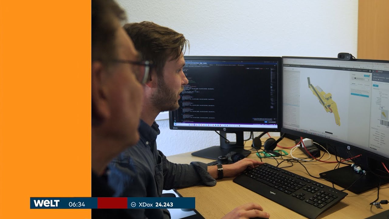 Contelos im TV auf WELT