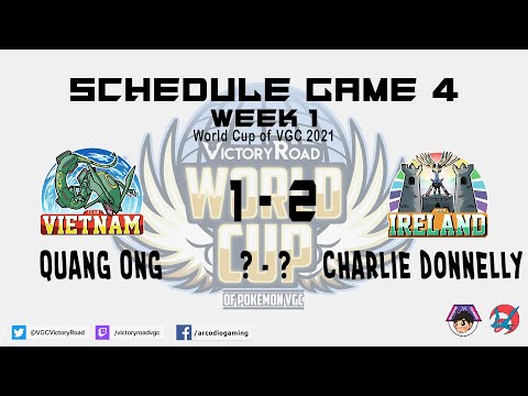 [Bình luận] VictoryRoadVGC World Cup - Quang Ong (Vietnam) vs. Charlie Donnelly (Ireland)