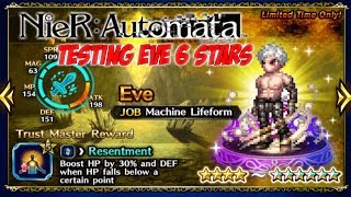 Brave Exvius Global - Testing Eve 6 Stars