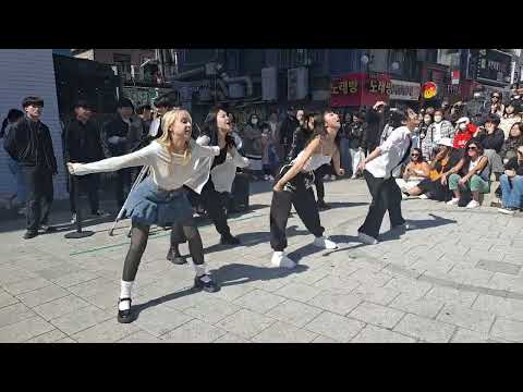 #kpop #홍대버스킹 #HAF TV(고공비행) (ft.관객난입 so cute)