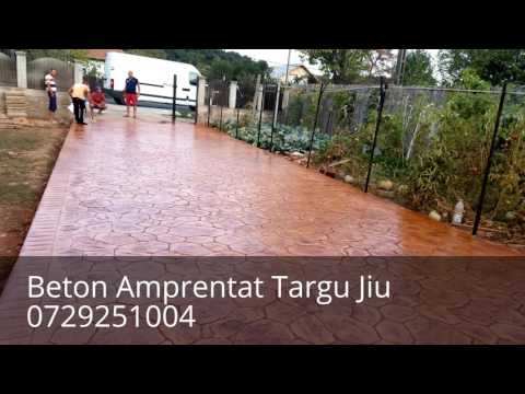 Beton Amprentat Targu Jiu  0729251004