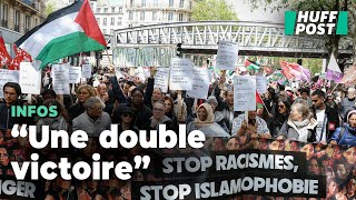 Cette manifestation contre le racisme, d’abord interdite, réunit des milliers de personnes à Paris