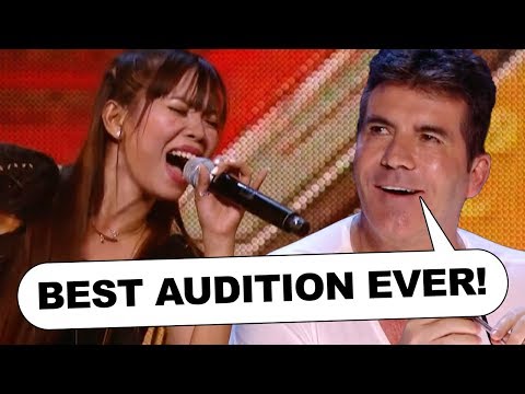 BEST AUDITION EVER! Simon Cowell GOES WILD For Filipino Girl Band 4th Power