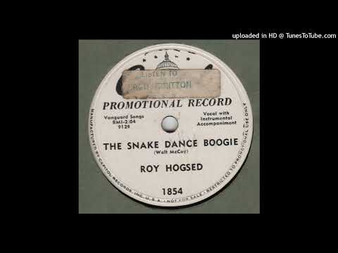 ROY HOGSED The Snake Dance Boogie CAPITOL 1854