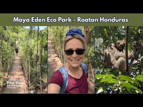 Maya Eden Eco Park | Roatán Cruise Excursion Must-Do - Pixie Dust Adventures
