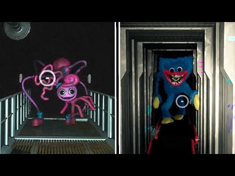 Mommy Long Legs Vs. Huggy Wuggy Chase Comparison