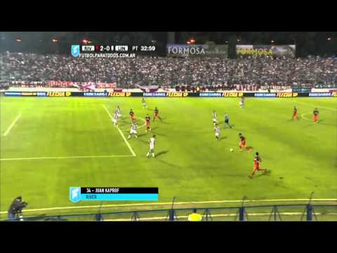 Gol de Kaprof. River 2 - Liniers (BB) 0. 32avos. Copa Argentina 2015. FPT.