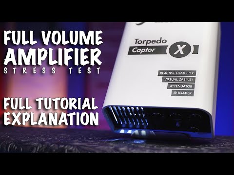 AMP at FULL VOLUME and SILENT Recording?! - Torpedo Captor X by Two Notes