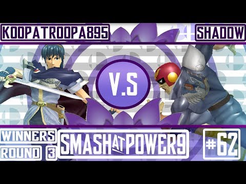 The Last S@P9 - Koopatroopa895 (Marth) VS Shadow (Falcon) - SSBM Winners Round 3