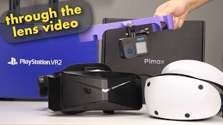 Simracing in VR - Through The Lens Comparison of Pimax Crystal Light and Playstation VR2