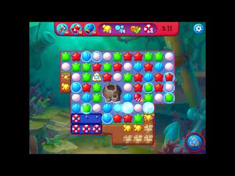 Fishdom Hard level 7435 no boosters フィッシュダム ハード [Friend's]