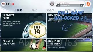 FIFA 14 All modes Unlocked (No root,No computer Needed) Android