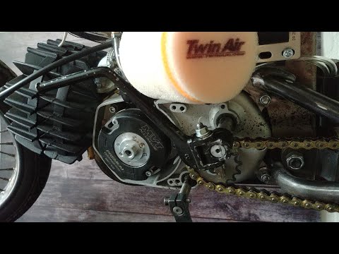 Tomos 74cc Café Racer - First Start