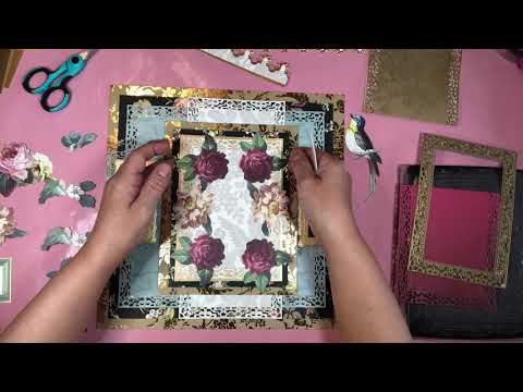 Anna Griffin Create Event Scrapbooking at Home Heritage Collection page 21!!!