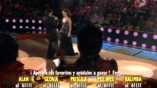 Priscila &amp; Temerario - Que se junten nuestros brazos - El show de los sueños.mpg