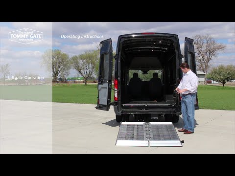 Tommy Gate - Cantilever Series - Operational Video (Ford Transit)