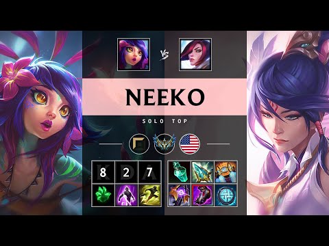 Neeko Top vs Fiora - NA Challenger Patch 25.12
