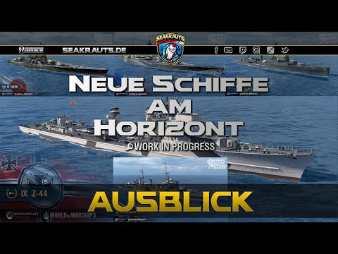 ALLE neuen Schiffe! - deutsch - World of Warships