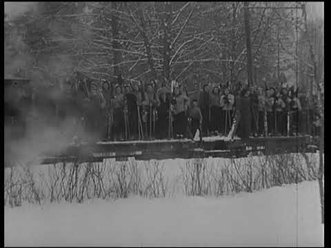 Ľubochňa 1947   Českí študenti v slovenských kúpeľoch
