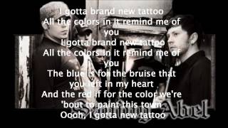 New Tattoo by Saving Abel (Lyrics) (HQ)