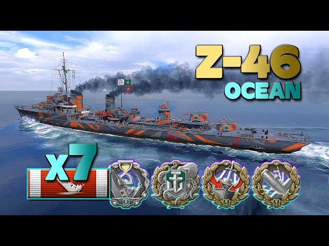 Destroyer Z-46: "The strongest t9 dd ..." - World of Warships