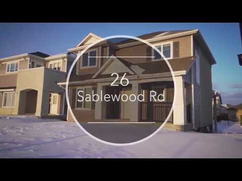26 Sablewood Road - FOR SALE in Bridgwater Lakes!