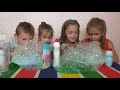 Шапки из цветных мыльных пузырей с друзьями/ Caps from a variety of colored soap bubbles
