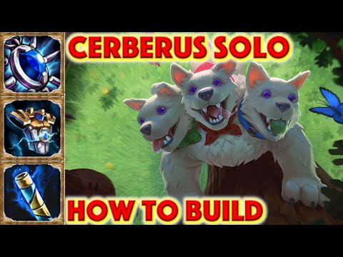 SMITE HOW TO BUILD CERBERUS - Cerberus Solo + How To + Guide (Season 7 Conquest) Pup Patrol