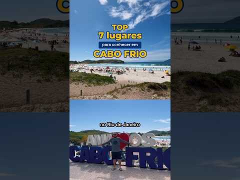 What to do in Cabo Frio Rio de Janeiro - main attractions in Cabo Frio