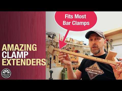 Amazing Clamp Extenders Will Multiply Your Woodworking Clamps