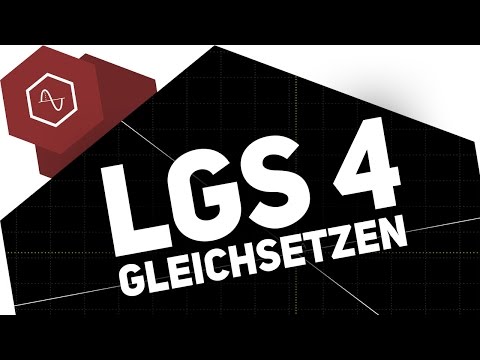 Equating methods - Solving linear systems of equations with 2 variables