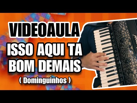 VÍDEO AULA: ISSO AQUI TA BOM DEMAIS (Dominguinhos)