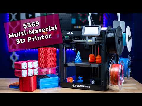 Finally a TPU Multi-Material 3D Printer - Flashforge AD5X Review