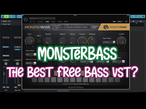 Monsterbass, the best FREE Bass vst? (Demo)