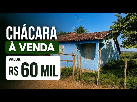 CHACRINHA BARATA EM BOQUIM/SE À VENDA | VALOR: R$ 60 MIL