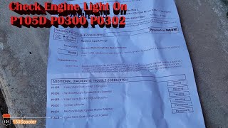 2018 Chrysler Pacifica Check Engine Light On P105D P0300 P0302 Errors Code Fix Solved