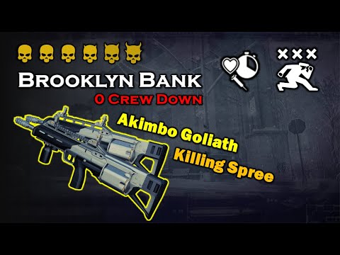 Payday 2 Kingpin / Akimbo Goliath (0 Crew Down)