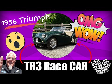 STRANGE but TRUE: This is the 1956 Triumph TR3 Race Car that Revived Interest in Motor Racing