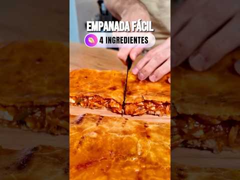 EMPANADA CASERA FÁCIL CON 4 INGREDIENTES DE MERCADONA #receta #recetas