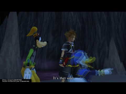 Kingdom Hearts II Final Mix (PS4) Cutscene #129 - The Party arrives in the Underworld