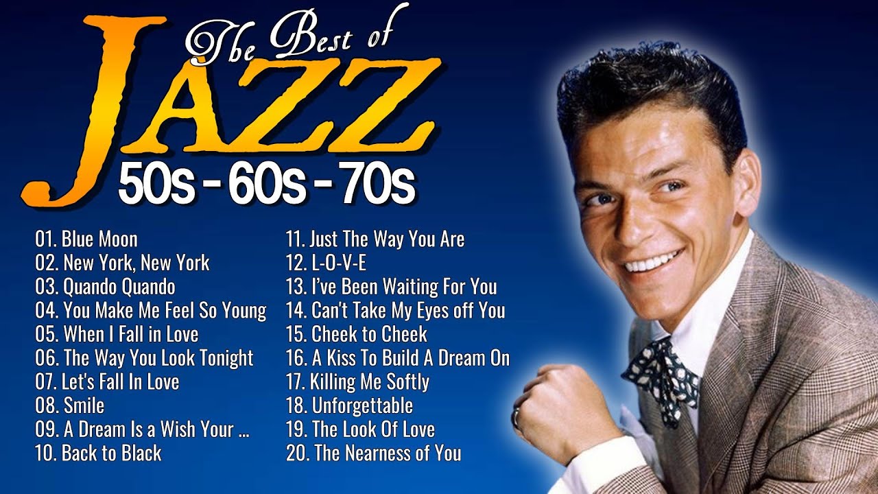 Jazz Songs 50's 60's 70's 🎷Frank Sinatra, Louis Armstrong, Ray Charles, Nat King Cole, Norah Jones