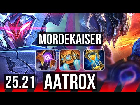 MORDEKAISER vs AATROX (TOP) | 55k DMG, Legendary | EUW Grandmaster | 25.21