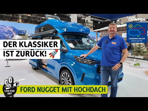 2026 Ford Nugget High Roof: Live Premiere! These are the highlights of the new classic!