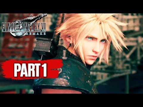 FINAL FANTASY 7 REMAKE All Cutscenes (PART 1) Game Movie 1080p 60FPS