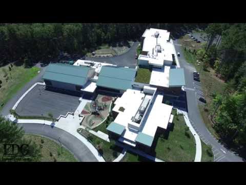 Penn Brook Elementary School - Georgetown, Ma. aerial footage