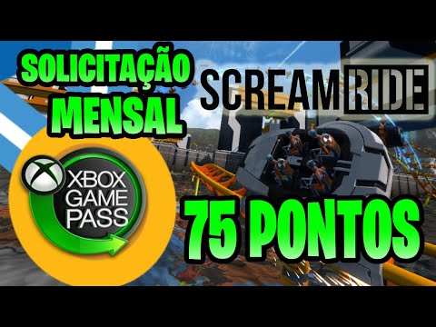 SCREAMRIDE - SOLICITAÇÃO MENSAL DO GAME PASS 75 PONTOS MICROSOFT REWARDS
